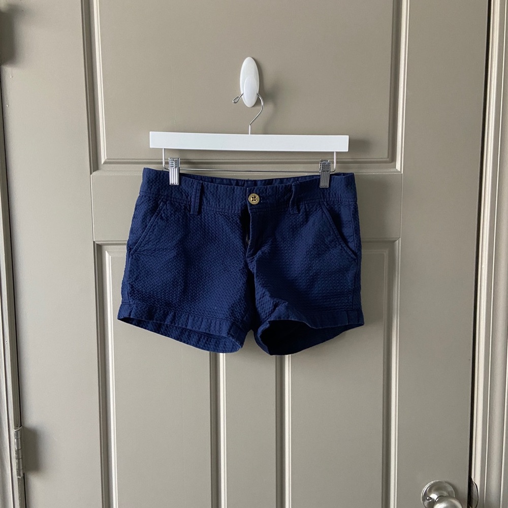 Lilly Pulitzer Navy Callahan shorts